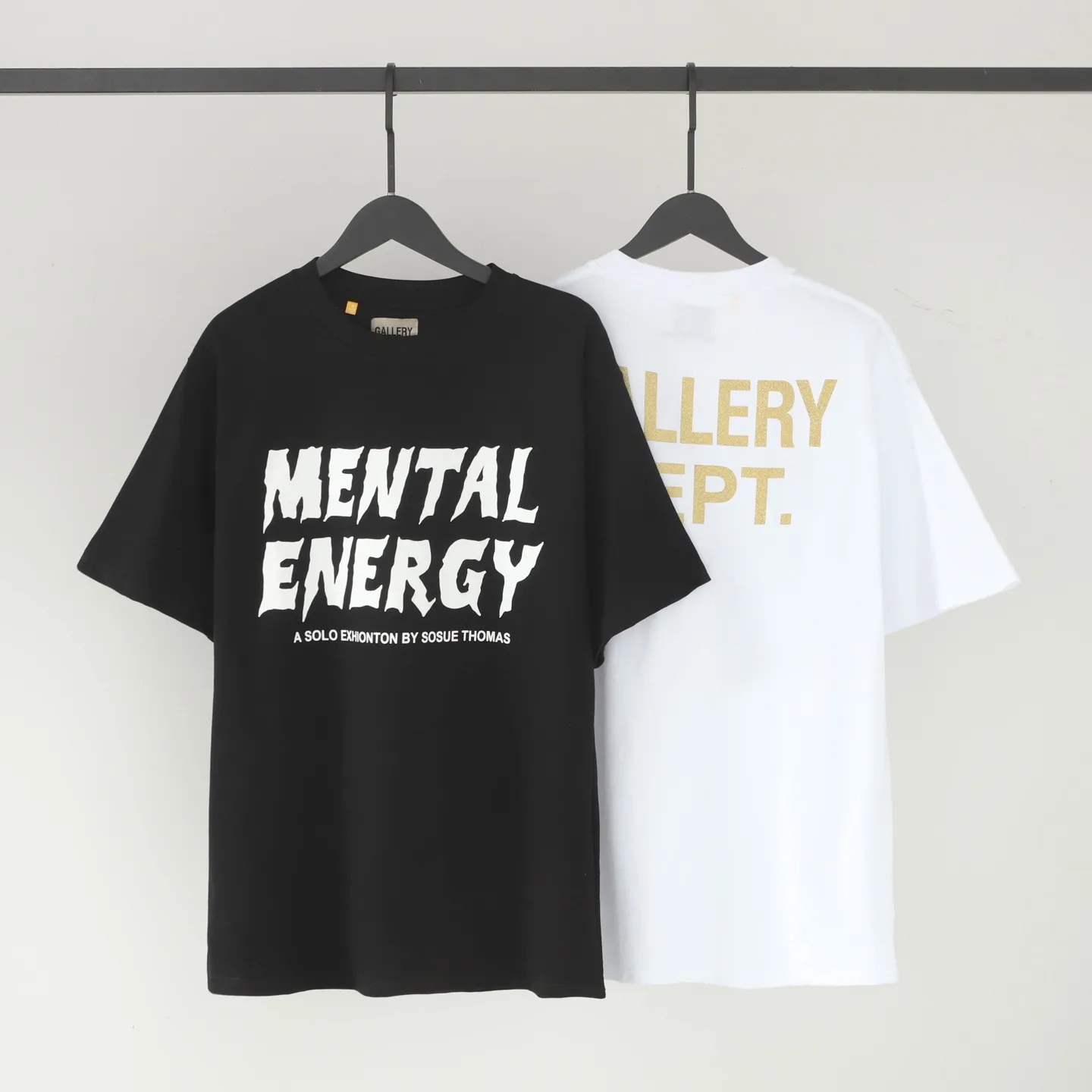 GALLERY.DEPT Summer new short-sleeved model number: D3323P104 Color: black white Size: S M L XL